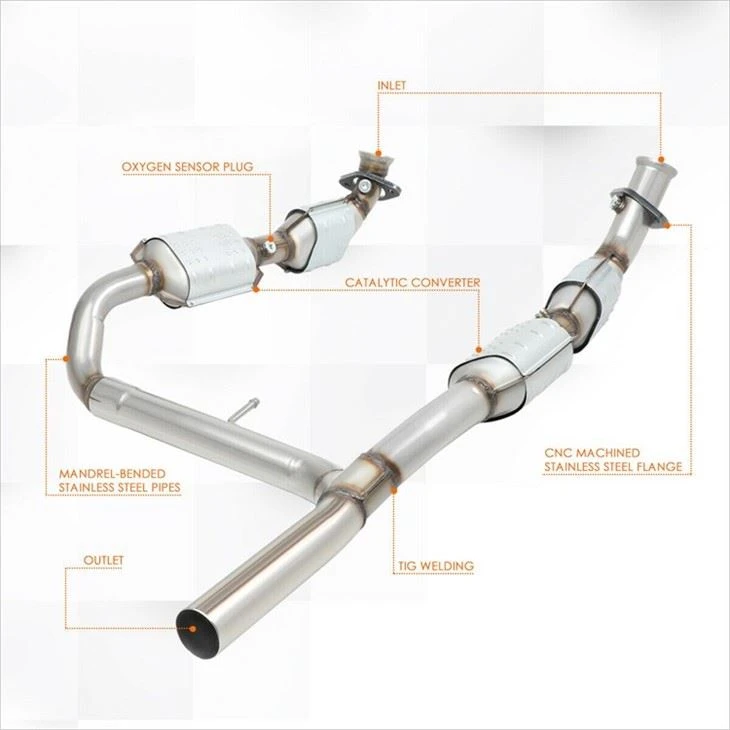 catalytic converter for 2004 ford f150 2