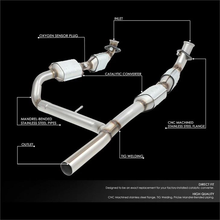 catalytic converter for 2004 ford f150 4